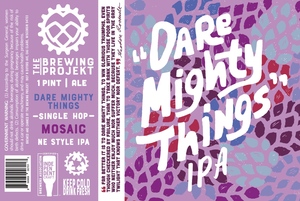 Dare Mighty Things Single Hop Mosaic February 2020