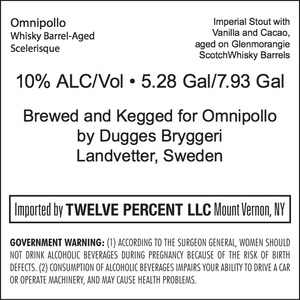 Omnipollo Whisky Barrel-aged Scelerisque