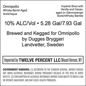Omnipollo Whisky Barrel-aged Scelerisque