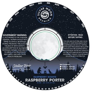 Silver Moon Brewing Raspberry Nights Raspberry Porter February 2020