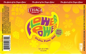Ithaca Beer Co. Flower Power With Citra Hops February 2020
