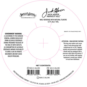 Sweetwater Jack Herer Harvest Ale February 2020