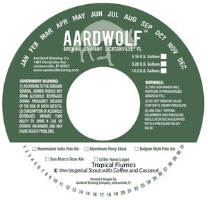 Aardwolf Brewing Company Tropical Flurries