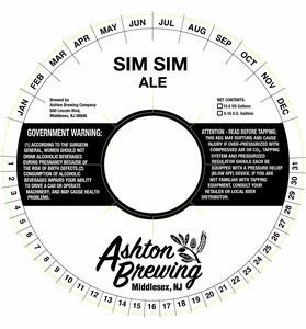Ashton Brewing Sim Sim