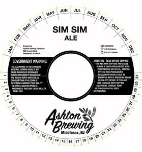 Ashton Brewing Sim Sim February 2020