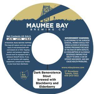 Maumee Bay Brewing Co Dark Benevolence Stout Brewed With Blackberry And Elderberry