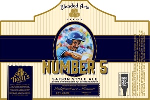 3 Trails Brewing Number 5 Saison Style Ale February 2020