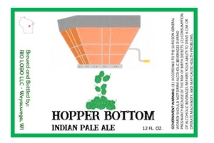 Rio Lobo Hopper Bottom, Indian Pale Ale