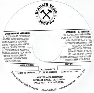 Klamath Basin Brewing Tahazed And Confused