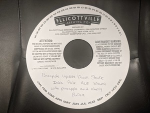 Ellicottville Brewing Co. Pineapple Upside Down Shake