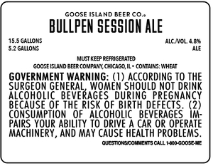 Goose Island Beer Co. Bullpen Session February 2020