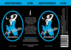 Bad Martha Martha's Vineyard Ale February 2020