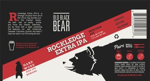 Old Black Bear Rockledge Extra IPA