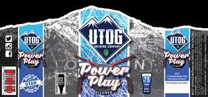 Utog Brewing Company Power Play Pilsner February 2020