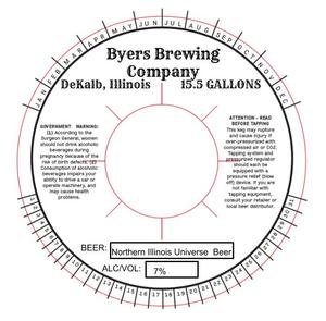 Byers Brewing Company Northern Illinois Universe February 2020