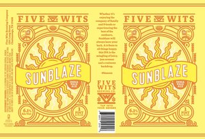 Five Wits Brewing Company Sunblaze