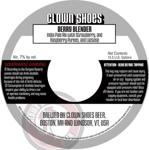 Clown Shoes Berry Blender February 2020