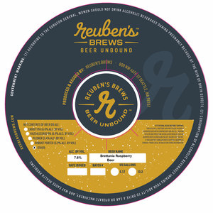 Reuben's Brews Brettania Raspberry
