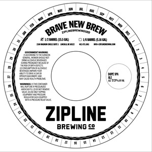 Zipline Brewing Co. February 2020