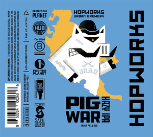 Hopworks Urban Brewery Pig War Hazy IPA