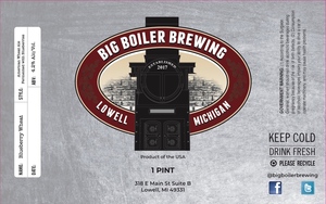 Big Boiler Brewing Blueberry Wheat