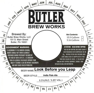 Butler Brew Works Look Before You Leap