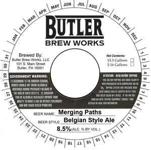 Butler Brew Works Merging Paths