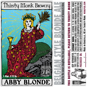 Thirsty Monk Abby Blonde March 2020