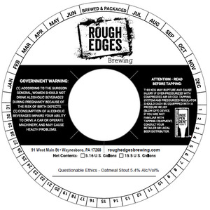 Rough Edges Brewing Questionable Ethics