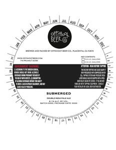 Offshoot Beer Co. Submerged February 2020