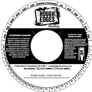 Rough Edges Brewing Subtle Hustle