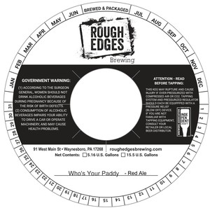 Rough Edges Brewing Who's Your Paddy