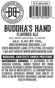 Breckenridge Brewery, LLC Buddha's Hand