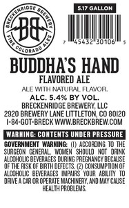 Breckenridge Brewery, LLC Buddha's Hand