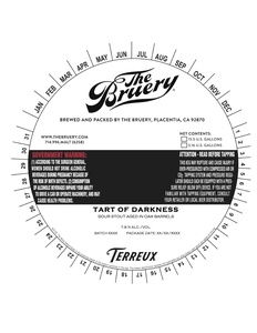 The Bruery Tart Of Darkness