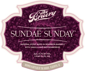 The Bruery Sundae Sunday