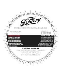 The Bruery Sundae Sunday