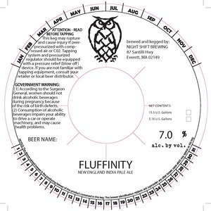 Fluffinity New England India Pale Ale February 2020