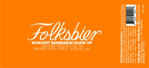 Folksbier Murcott Mandarin Glow Up February 2020