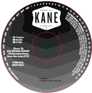 Kane Brewing Company Enigma February 2020