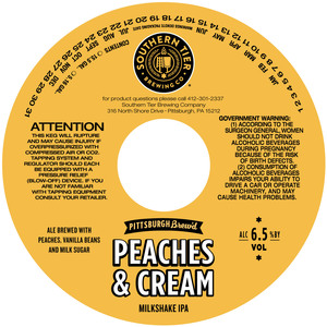 Southern Tier Brewing Co Peaches & Cream