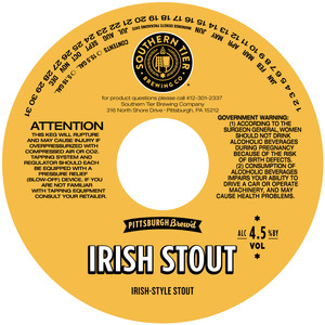Southern Tier Brewing Co Irish Stout February 2020