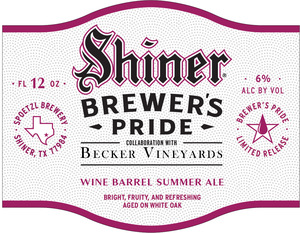Shiner Wine Barrel Summer Ale