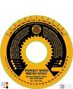 Hopworks Urban Brewery Midnight Snack Pastry Stout February 2020