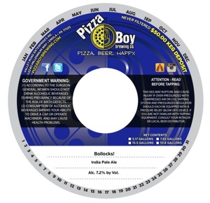 Pizza Boy Brewing Co. Bollocks!