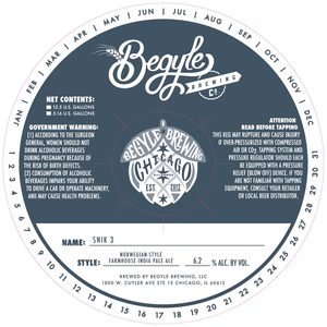 Begyle Brewing Snik 3