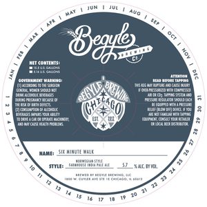 Begyle Brewing Six Minute Walk February 2020