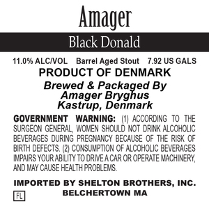Amager Black Donald