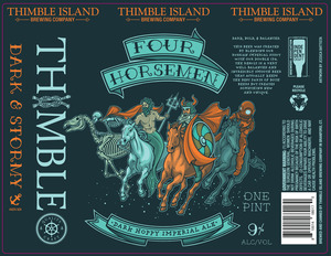 Thimble Island Brewing Company Four Horsemen February 2020