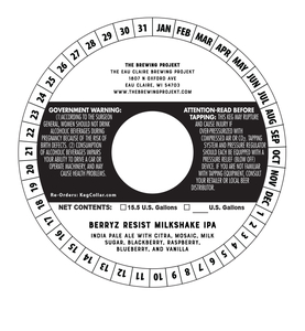 Berryz Resist Milkshake Ipa February 2020